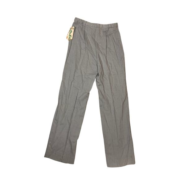 NWT Vintage 80s Glen Echo Sportswear Pants Women’s 12/L – Light Blue Grey High - Picture 6 of 7